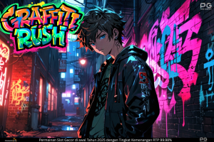Graffiti Rush: Slot Online Bertema Seni Jalanan yang Penuh Warna